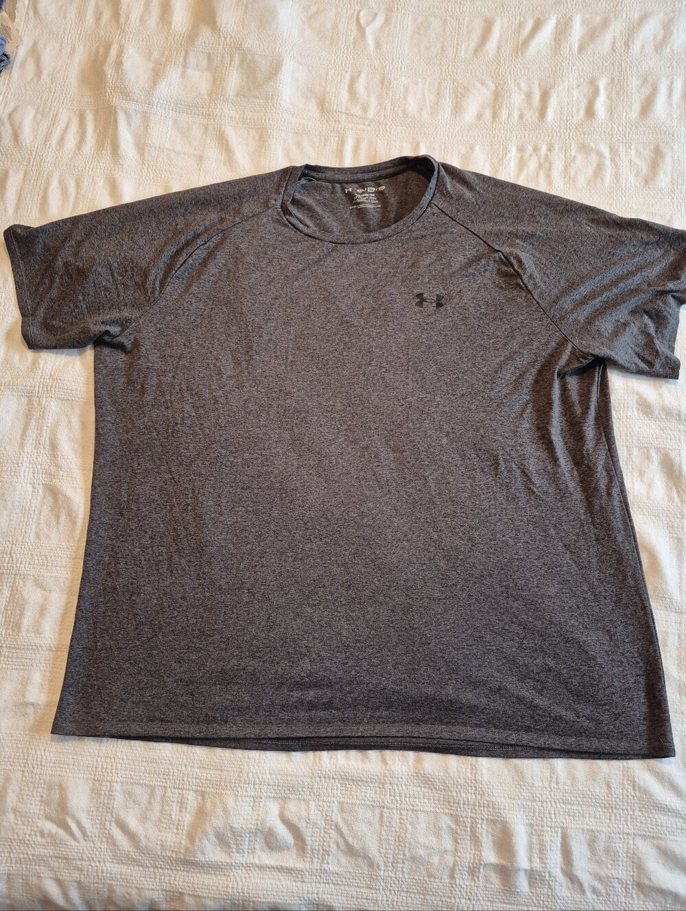 Under Armour men's 3X Tall The Tech Tee dark gray VGUC